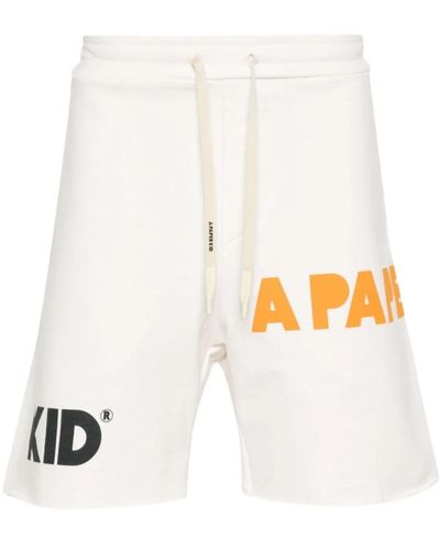 A PAPER KID Casual Shorts - White