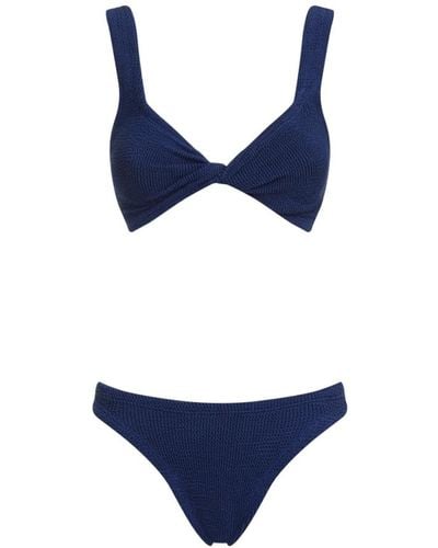 Hunza G Navy juno bikini - Blau