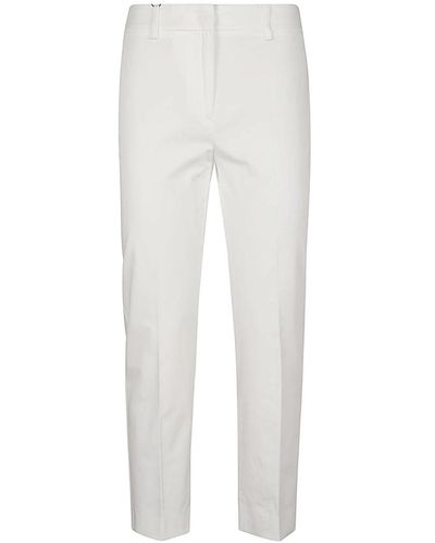 Weekend by Maxmara Trousers > slim-fit trousers - Blanc