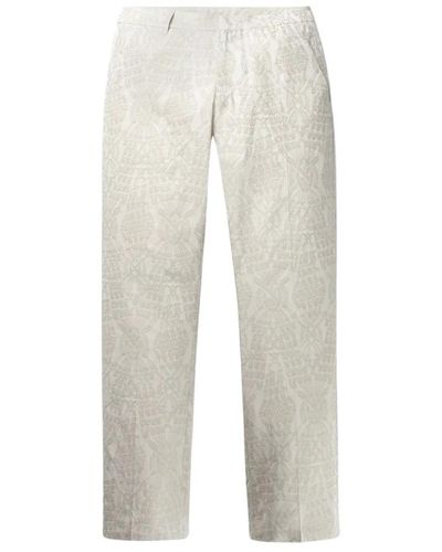 Daily Paper Straight Trousers - White