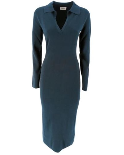 P.A.R.O.S.H. Knitted Dresses - Blue