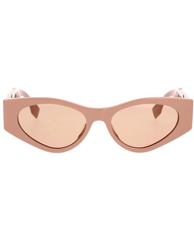 Fendi O'lock cat-eye sonnenbrille - Pink