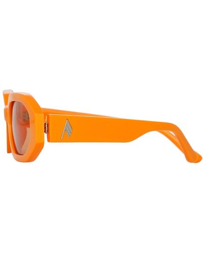 The Attico X linda farrow irene sonnenbrille - Orange