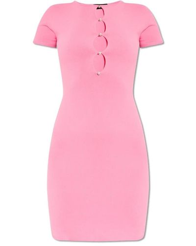 DSquared² Kleid mit ausschnitten - Pink