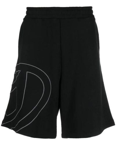 DIESEL Casual Shorts - Black
