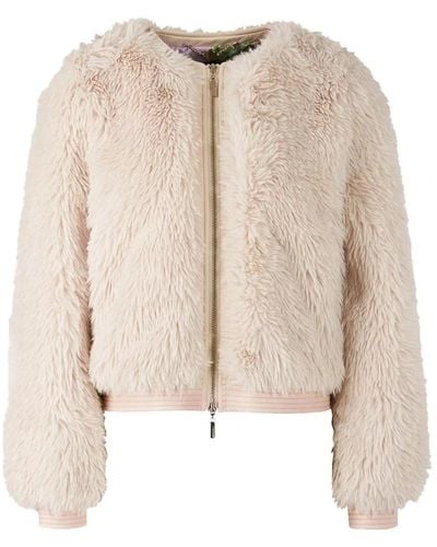 Marc Cain Jackets > faux fur & shearling jackets - Neutre