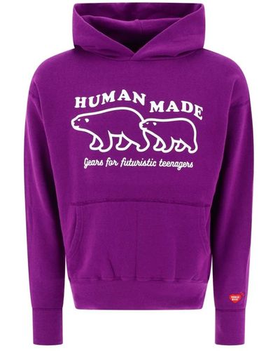 Human Made Tsuriami hoodie - Viola