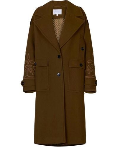 Lala Berlin Coats > single-breasted coats - Vert