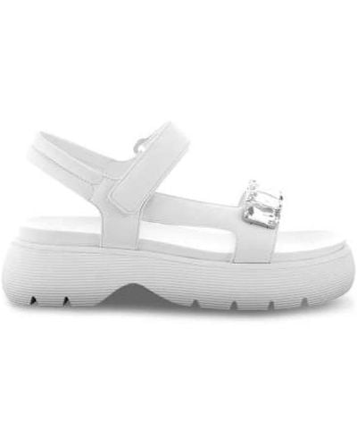 Kennel & Schmenger Flat Sandals - White