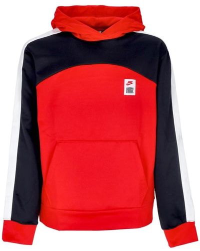 Nike Starting 5 hoodie rot/schwarz