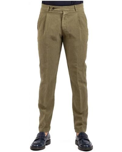 Berwich Slim-Fit Pants - Green