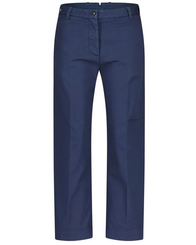 Nine:inthe:morning Trousers > wide trousers - Bleu