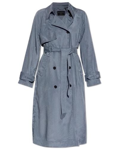 AllSaints Kikki trench coat - Blu