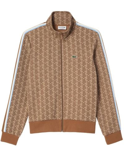 Lacoste Sweatshirts & hoodies > zip-throughs - Marron