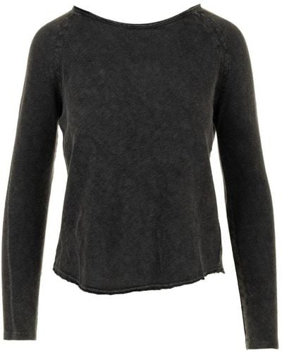 American Vintage Long Sleeve Tops - Black