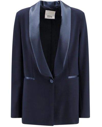 Erika Cavallini Semi Couture Blazers - Blue