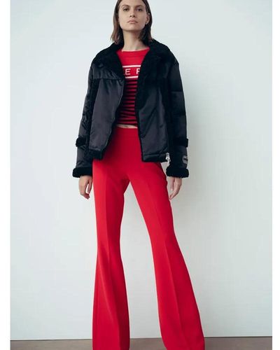 Gaelle Paris Wide Trousers - Red