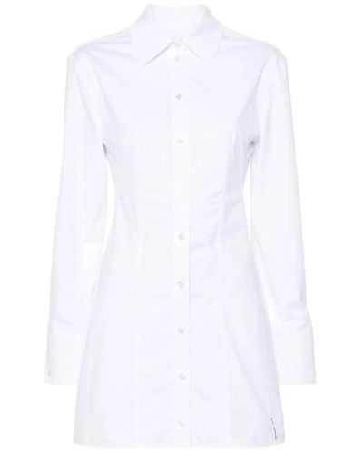 Alexander Wang Shirt Dresses - White
