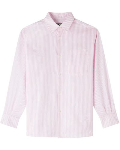 A.P.C. Shirts - Pink