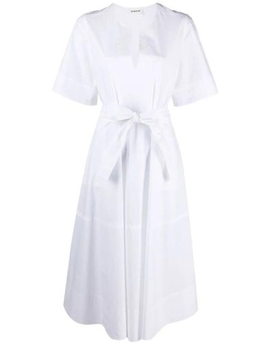 P.A.R.O.S.H. Stilvolles kleid - Weiß