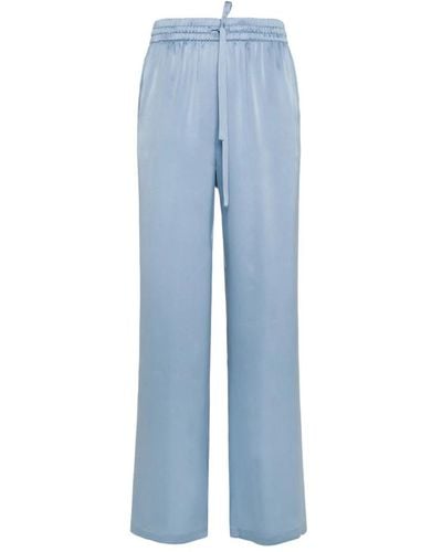 Seventy Trousers > straight trousers - Bleu