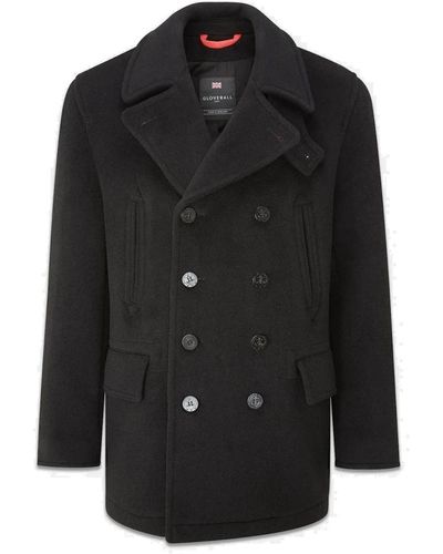 Gloverall Coats > double-breasted coats - Noir