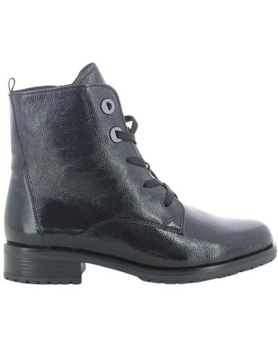 Gabor Shoes > boots > lace-up boots - Bleu