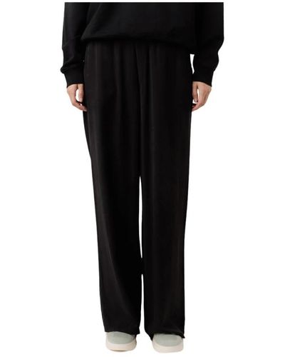 Closed Wide Trousers - Black