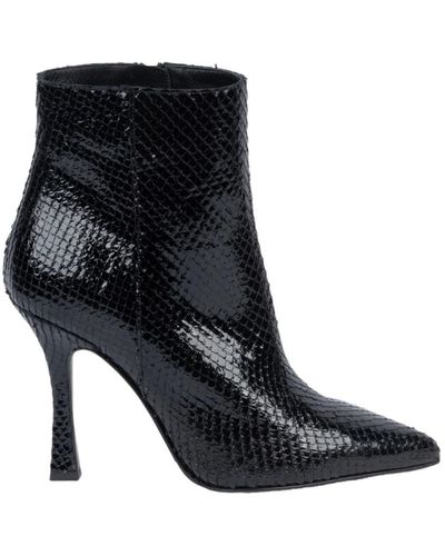 Albano Heeled Boots - Black