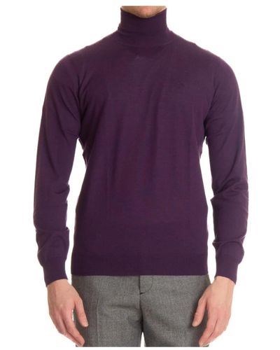 Drumohr Knitwear > turtlenecks - Violet