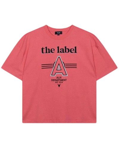 Alix The Label Maglia a shirt - Rosa