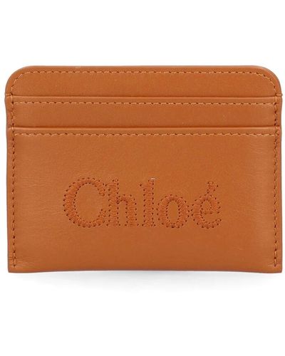Chloé Accessories > wallets & cardholders - Marron