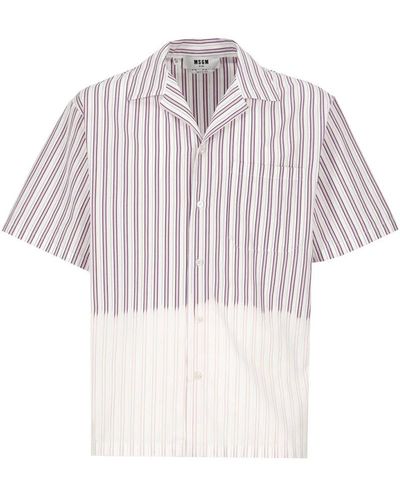 MSGM Short Sleeve Shirts - Multicolour