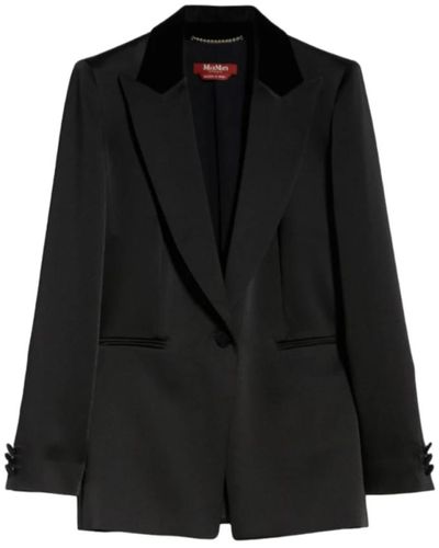 Max Mara Studio Jackets > blazers - Noir