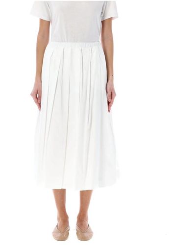 Fabiana Filippi Skirts > midi skirts - Blanc