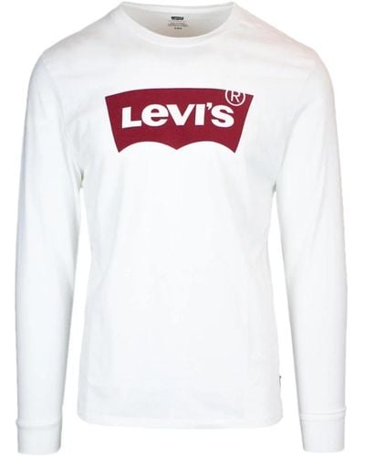 Levi's Langarm-Top - Weiß