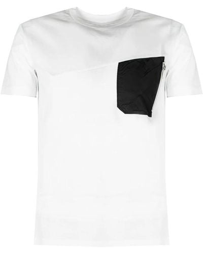 Les Hommes Tops > t-shirts - Blanc