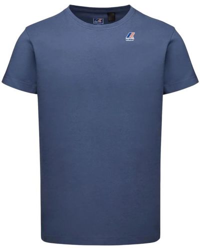 K-Way T-Shirts - Blue