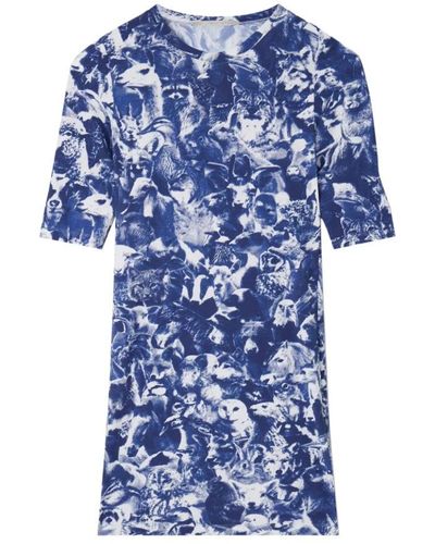 Stella McCartney Short Dresses - Blue