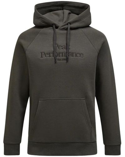 Peak Performance Hoodies - Grey