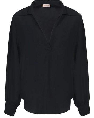 Blanca Vita Topwear nera per donne ss24 - Blu