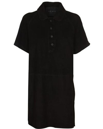 DFOUR® Short Dresses - Black