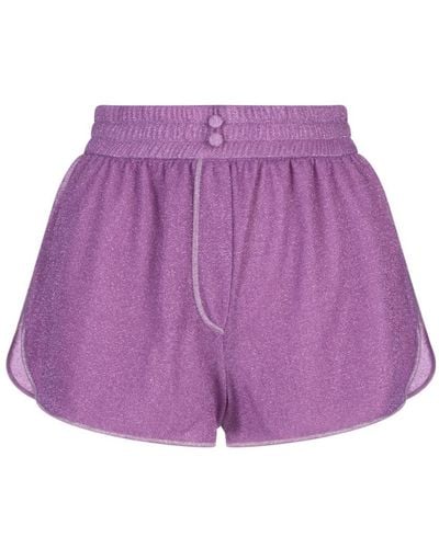 Oséree Short Shorts - Purple