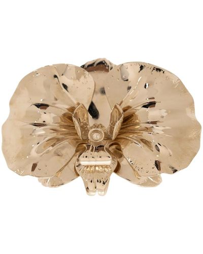 Bottega Veneta Floral brooch - Neutro