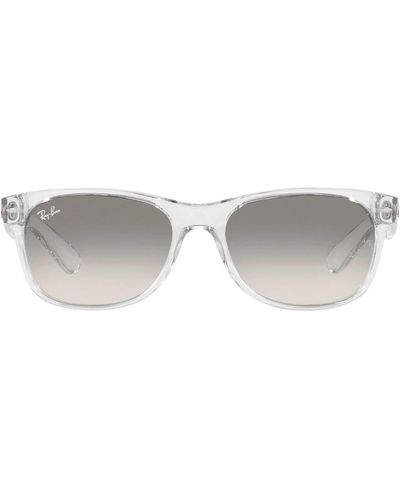 Ray-Ban New wayfarer rb2132 occhiali da sole - Grigio
