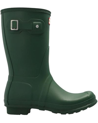 HUNTER Botas de lluvia 'original short' - Verde