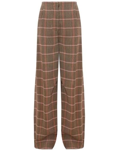 Lardini Wide Pants - Brown