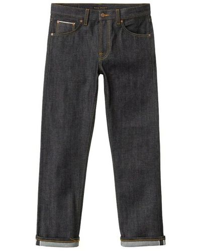 Nudie Jeans Jeans gritty jackson rainbow l 30 - Gris