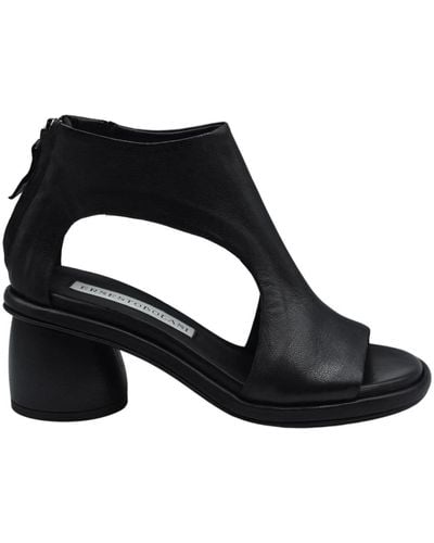 Ernesto Dolani Shoes > sandals > high heel sandals - Noir