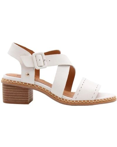 Pikolinos High Heel Sandals - White